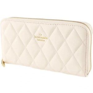 Kate Spade 'Cary' Smooth Quilted Large Continental Wallet
